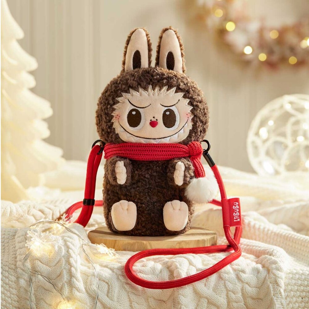 THE MONSTERS Classic Series-Plush Doll Shoulder Bag - Labubu Purse